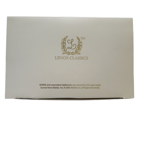 BARBIE ENCHANTED EVENING LENOX COLLECTION CHRISTMAS ORNAMENT NWT - Picture 3 of 5